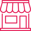 Icon of a Store for shopping