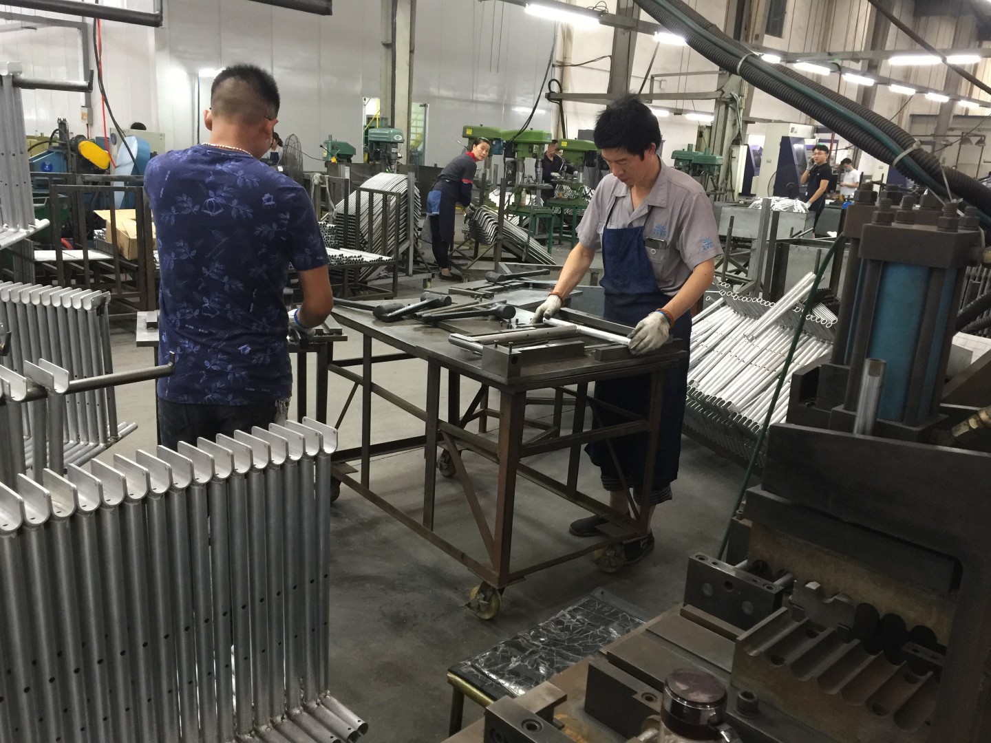 Pro-Dev team inspecting finished product components — product design and manufacturing New Zealand