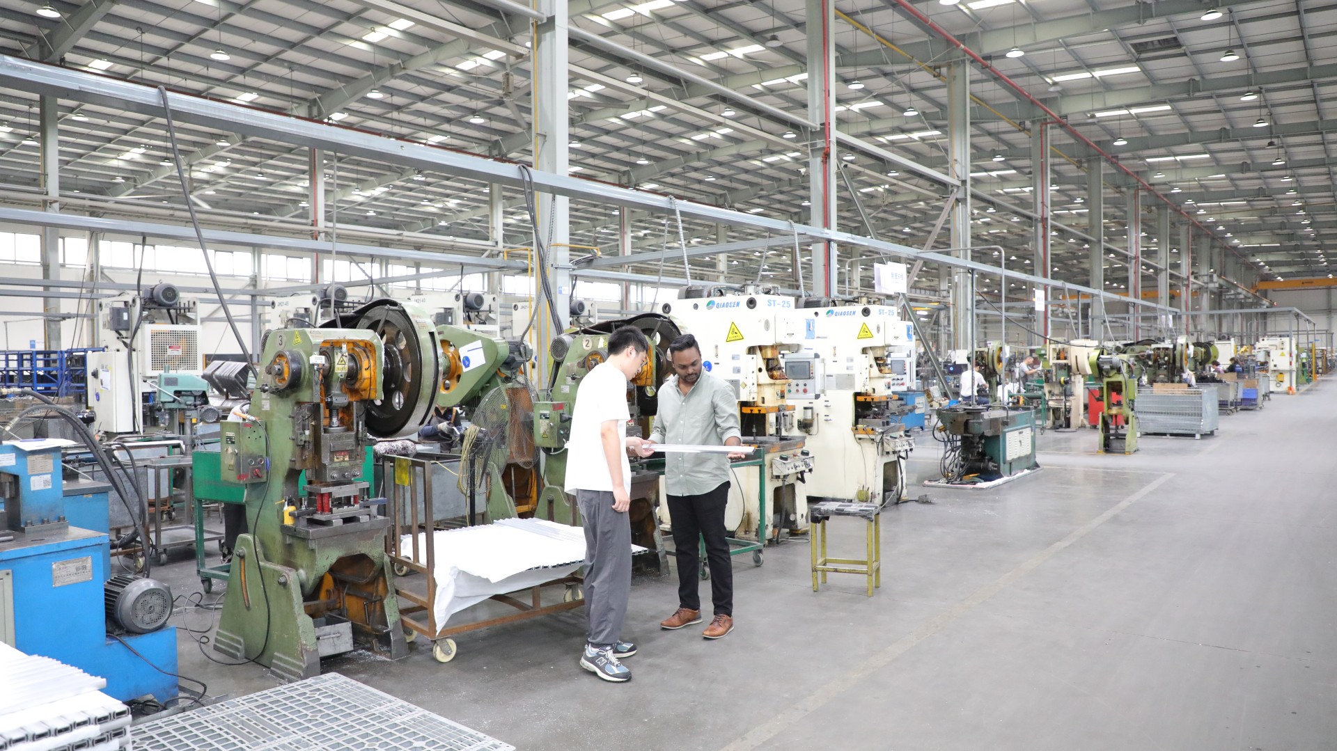 Pro-Dev factory floor quality inspection in progress— physical product development